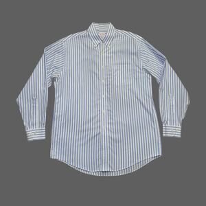 Brooks Brothers Non-Iron Stripe Shirt Medium